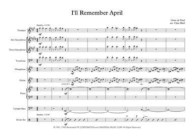 I'll Remember April