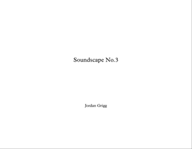 Soundscape No.3