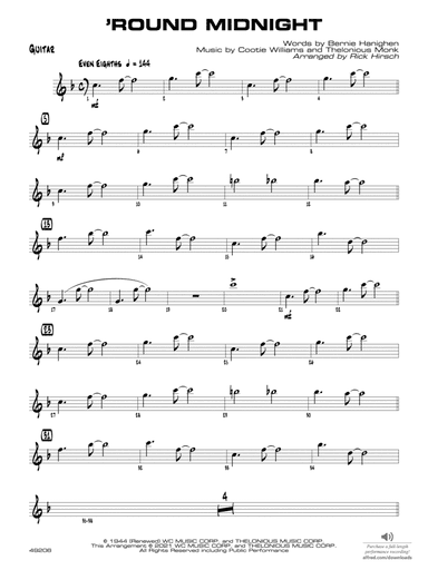 'Round Midnight: Guitar