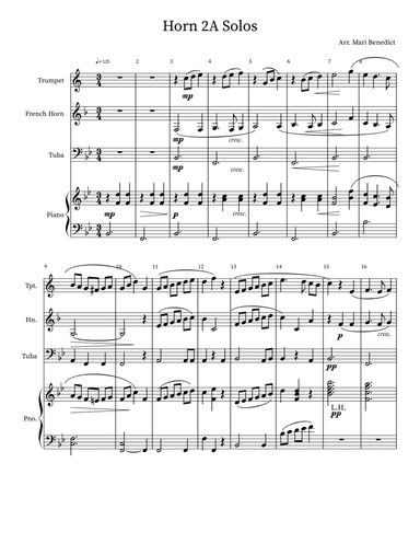 Horn Solo 2A (Trio)