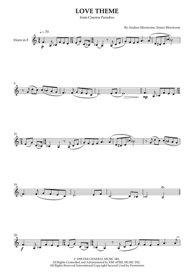 Love Theme (tema D'amore)