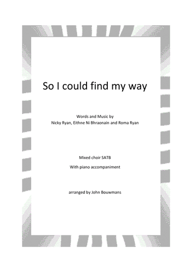 So I Could Find My Way