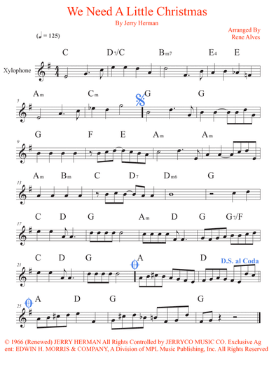 We Need A Little Christmas