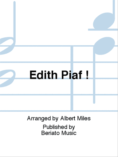 Edith Piaf !