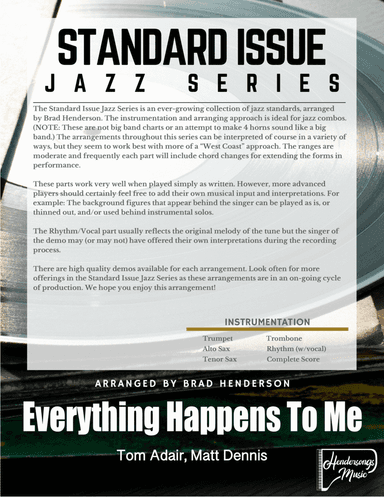 Everything Happens To Me