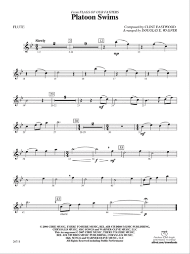 Platoon Swims: Flute