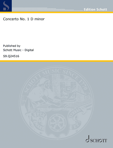 Concerto No. 1 D minor