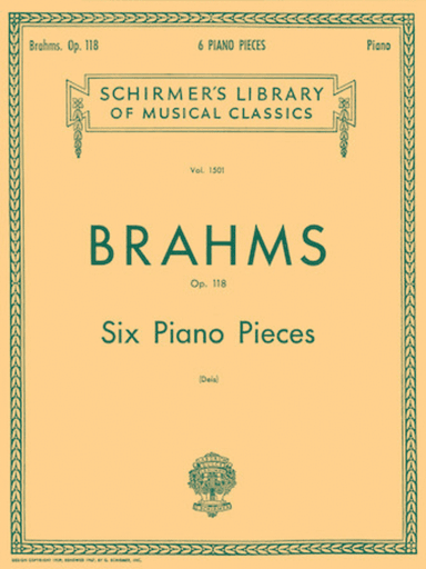 Six Piano Pieces, Op. 118