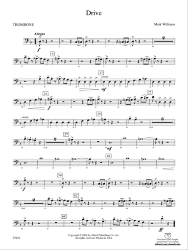Drive: 1st Trombone