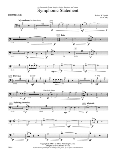 Symphonic Statement: 1st Trombone