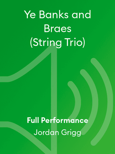 Ye Banks and Braes (String Trio)