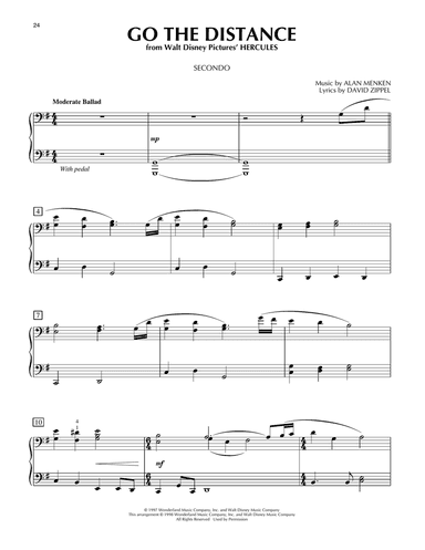 Go The Distance (from Hercules)