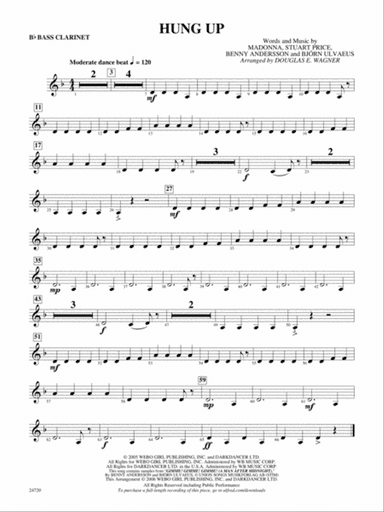 Hung Up: B-flat Bass Clarinet