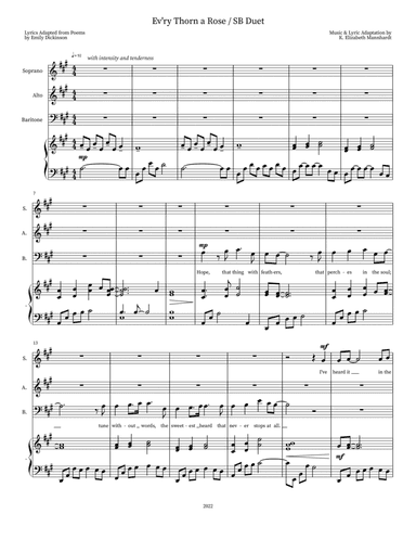 Ev'ry Thorn a Rose / SB Duet