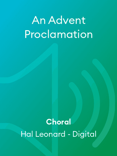 An Advent Proclamation
