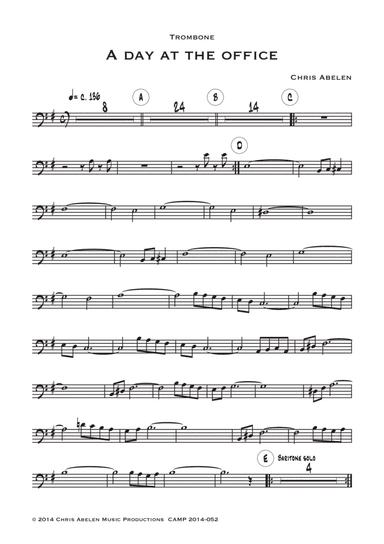 A day at the office (album) - 13 trombone parts