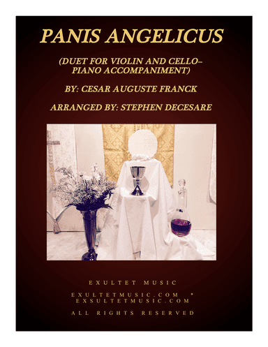 Panis Angelicus (Duet for Violin and Cello - Piano Accompaniment)