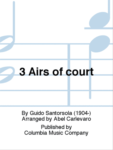 3 Airs of court