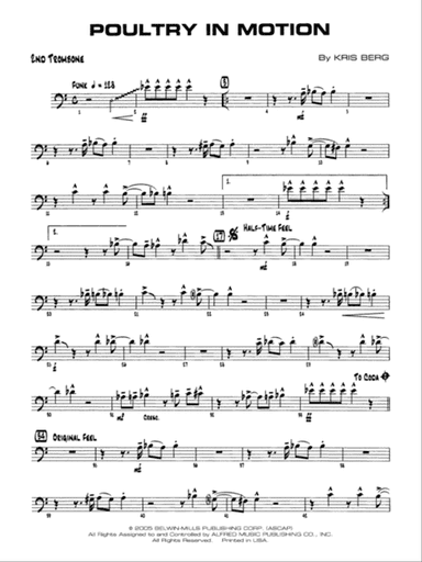 Poultry in Motion: 2nd Trombone