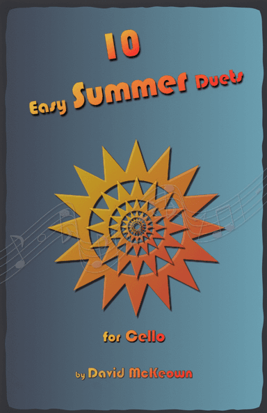 10 Easy Summer Duets for Cello