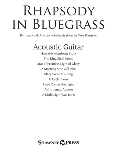 Rhapsody in Bluegrass - Acoustic Guitar