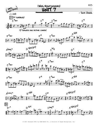 Unit 7 (solo only)