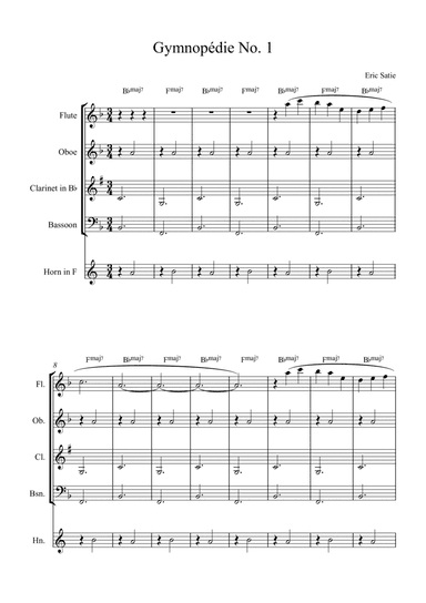 Gymnopédie No. 1