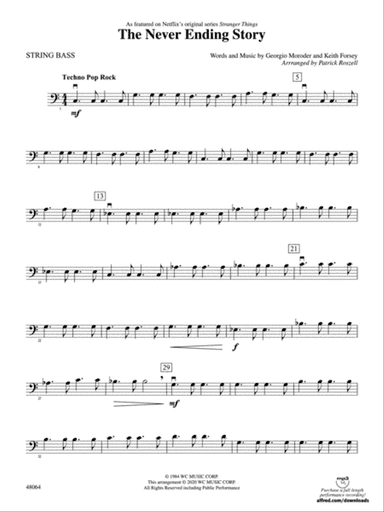 The Never Ending Story: String Bass