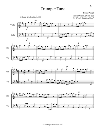 Trumpet Tune for Duo