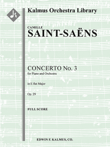 Concerto for Piano No. 3 in E-flat, Op. 29