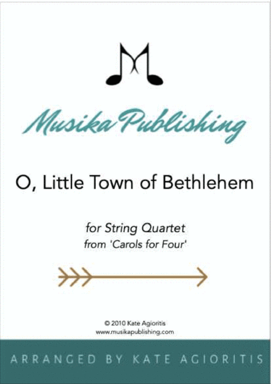 O Little Town of Bethlehem - String Quartet