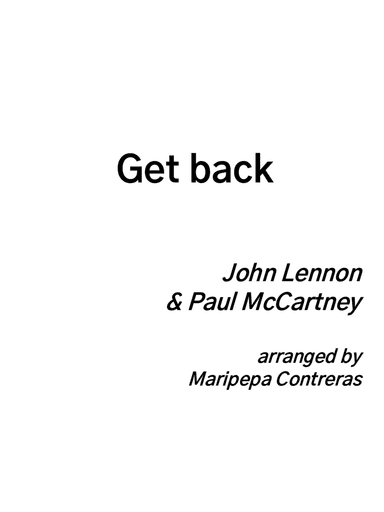 Get Back