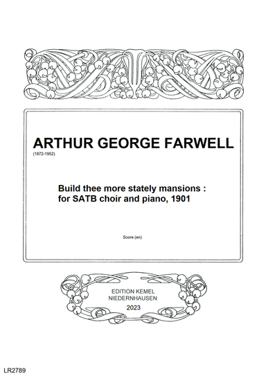 Build thee more stately mansions