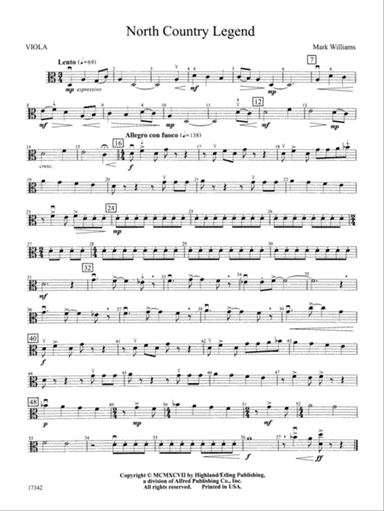 North Country Legend: Viola