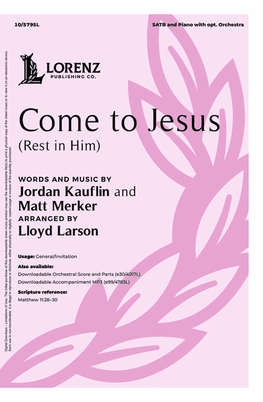 Come to Jesus