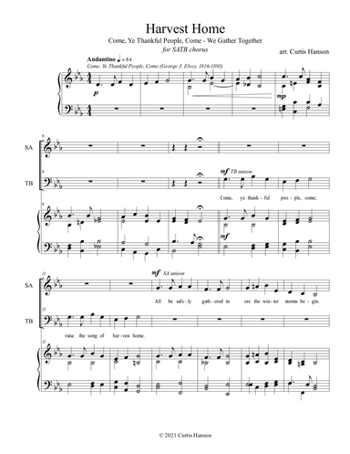 Harvest Home (SATB)