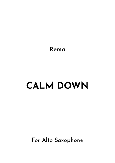 Calm Down