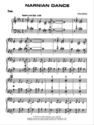 Narnian Dance: Piano Accompaniment