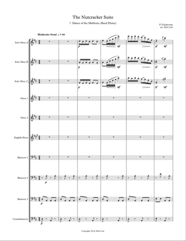 The Nutcracker Suite 7. Dance of the Mirlitons (Reed Flutes)
