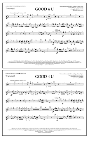 good 4 u (arr. Jay Dawson) - Trumpet 1