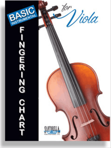 Basic Fingering Chart for Viola
