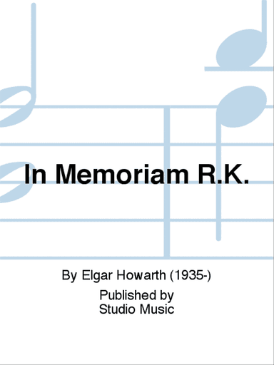 In Memoriam R.K.