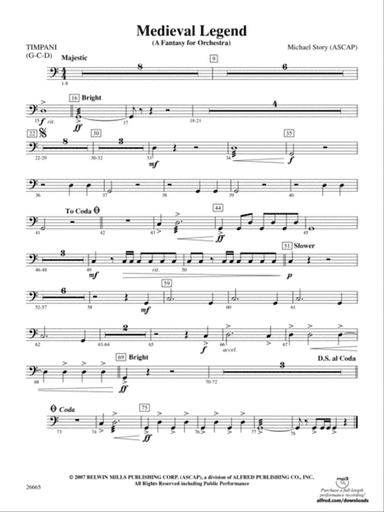 Medieval Legend: Timpani