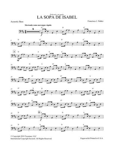 La Sopa de Isabel - Double Bass