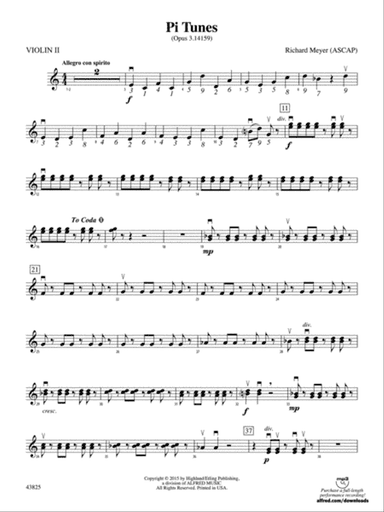 Pi Tunes: 2nd Violin