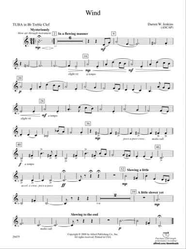 Wind: (wp) B-flat Tuba T.C.