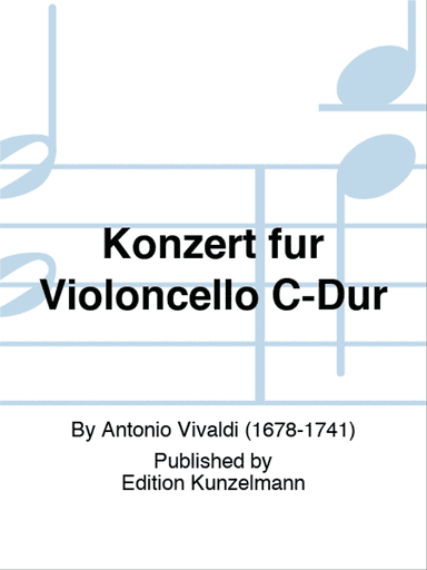 Concerto for cello in C major