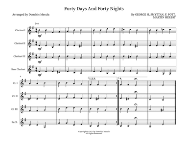 Forty Days And Forty Nights