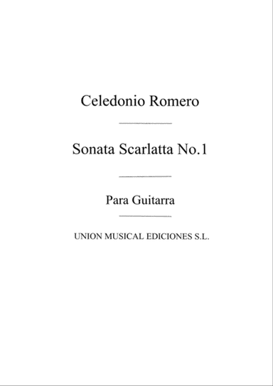 Sonata Scarlatta No1