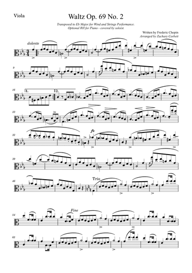 Waltz Op. 69 No. 2